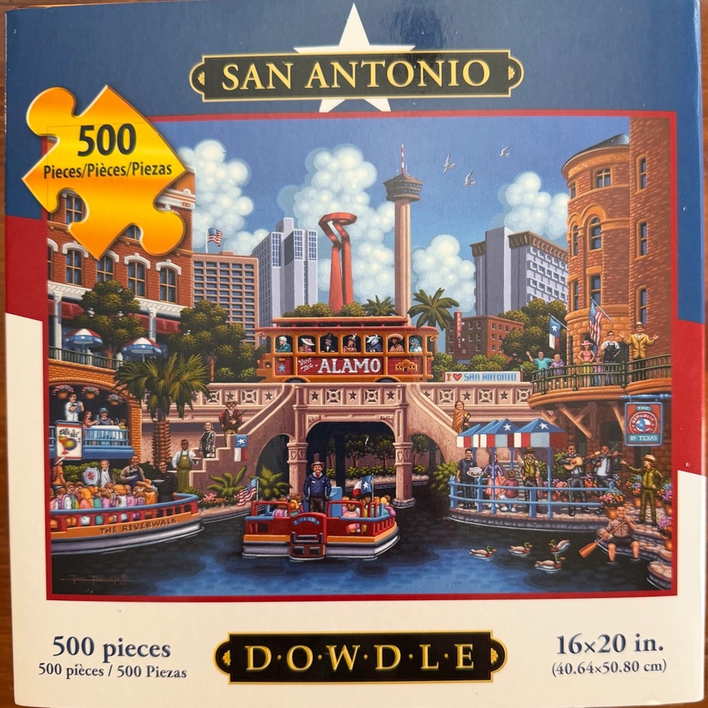 San Antonio Puzzle - 500 Pieces